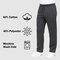 Mens Regular Fit Open Bottom Fleece Jogger Sweatpants (S-3XL)